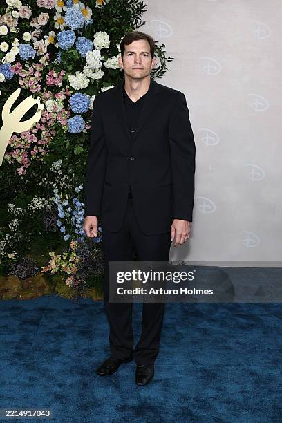 Ashton Kutcher attends the 2025 Disney Upfront at Javits Center on May 13, 2025 in New York City.
