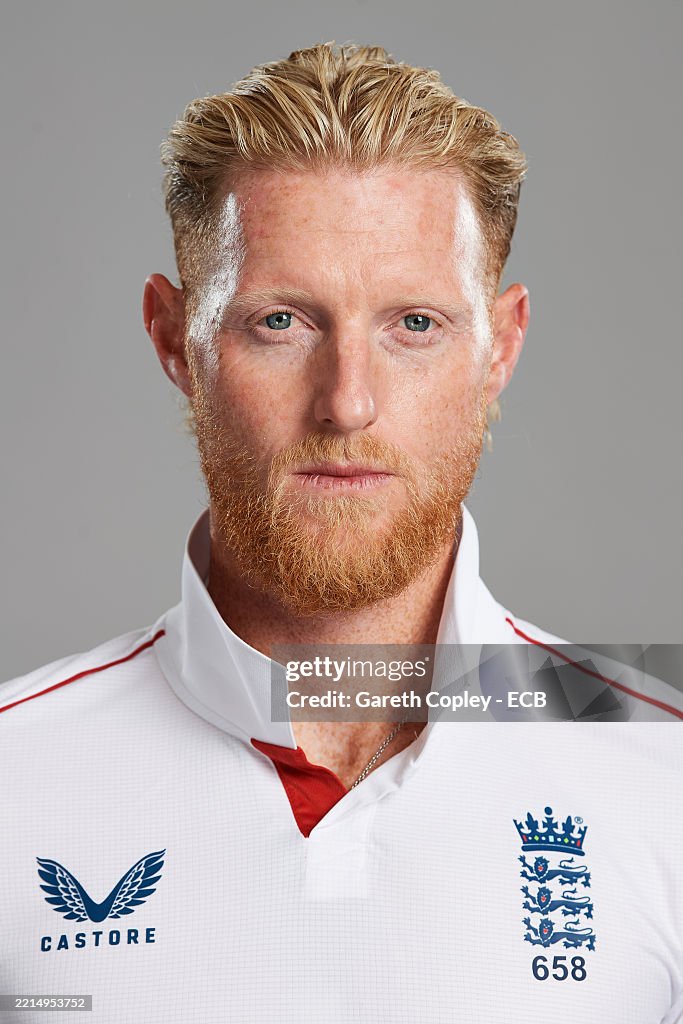 England Men Test Squad Portrait Session