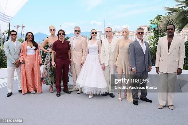 Greg Tarzan Davis, Angela Bassett, Hannah Waddingham, Tom Cruise, Christopher McQuarrie, Hayley Atwell, Simon Pegg, Pom Klementieff, Esai Morales and...