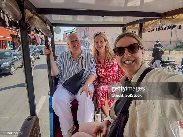 selfie while exploring the city - morocco stock pictures, royalty-free photos & images
