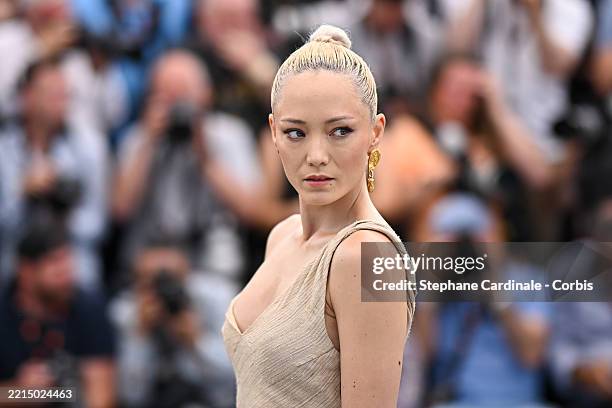 Pom Klementieff during the "Mission Impossible - The Final Reckoning" photocall at the 78th annual Cannes Film Festival at on May 14, 2025 in Cannes,...