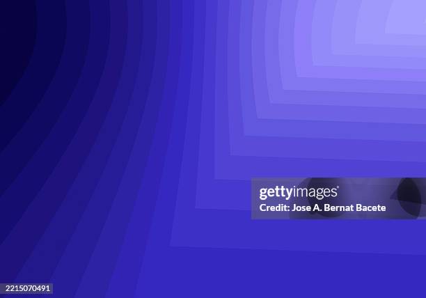 modern abstract background, blue straight lines in the form of a 90-degree angle with a 3d effect. - papierfetzen stock-fotos und bilder