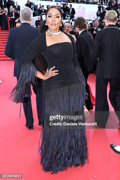 Angela Bassett attends the "Mission Impossible - The Final Reckoning" red carpet at the 78th annual Cannes Film Festival at Palais des Festivals on...