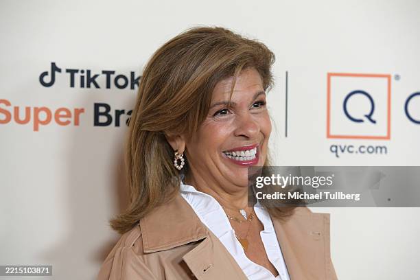 Hoda Kotb attends the launch celebration for QVC's Q50 "Age Of Possibility" platform at Santa Monica Post Office on May 14, 2025 in Santa Monica,...