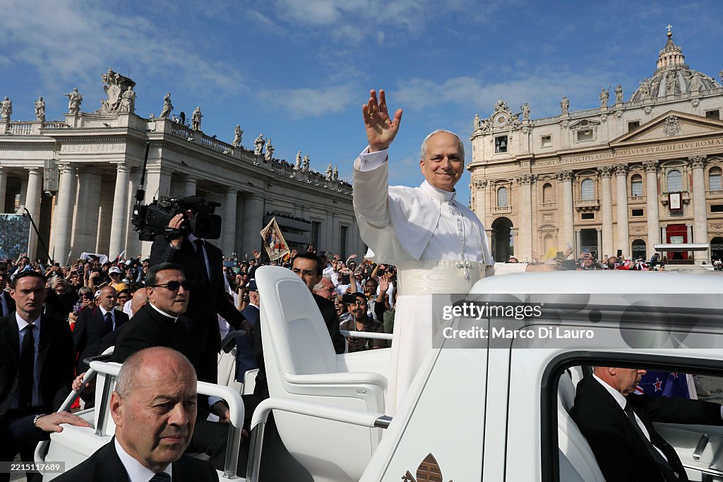 Pope Leo XIV Holds Inauguration Mass In St. Peter's Square