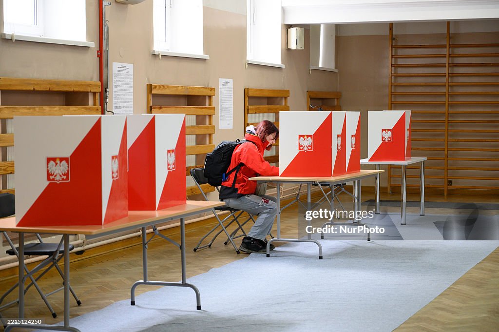 Poland Votes in Presidential Elections.