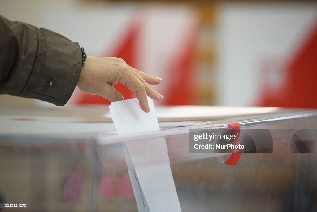 Poland Votes in Presidential Elections.
