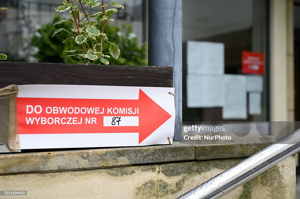 Poland Votes in Presidential Elections.