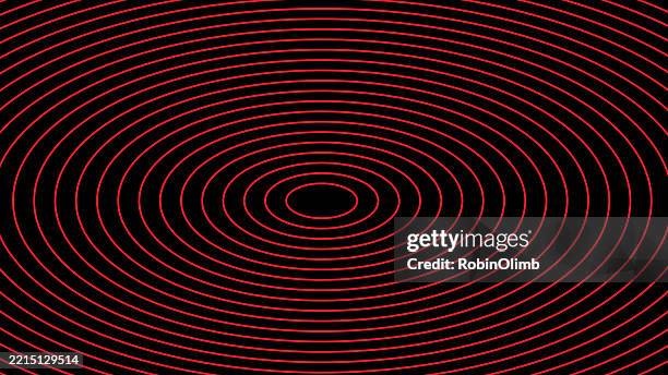 red lines abtsract background - ellipse stock illustrations
