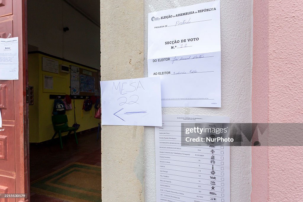 Election Day In Portugal