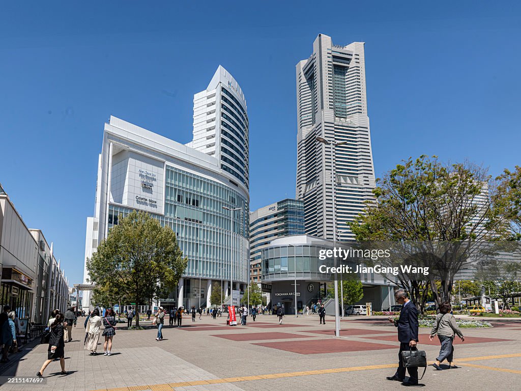 Sakuragicho Station Plaza in Yokohama