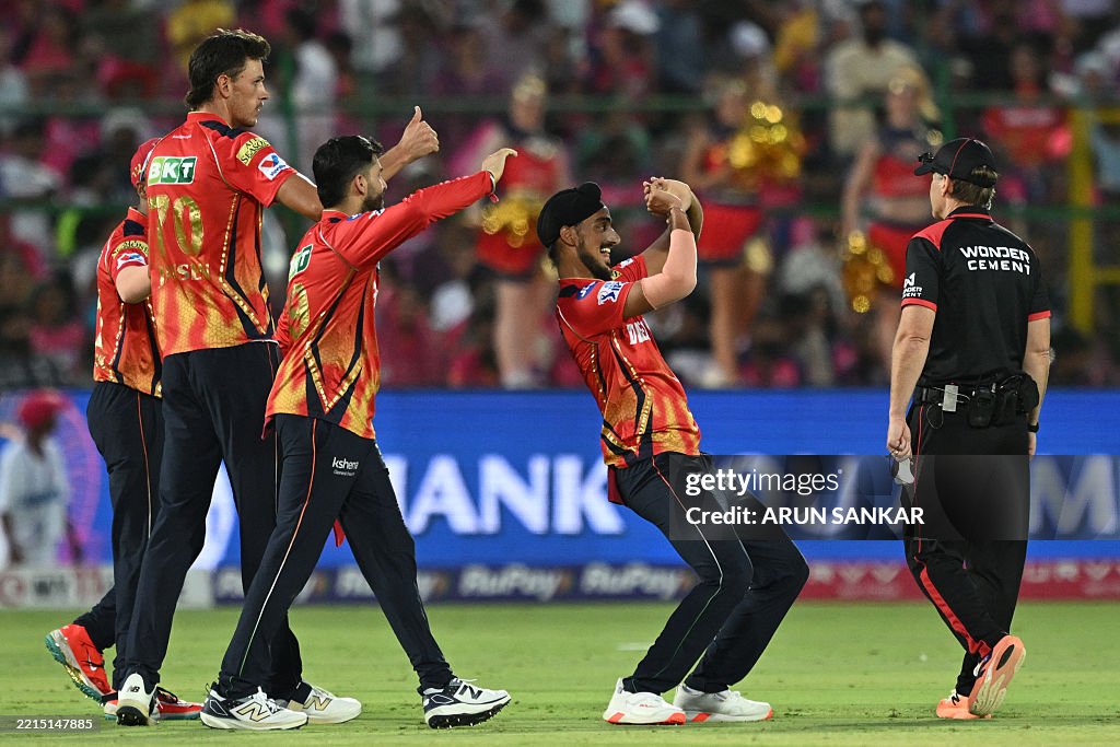 TOPSHOT-CRICKET-IND-IPL-T20-RAJASTHAN-PUNJAB