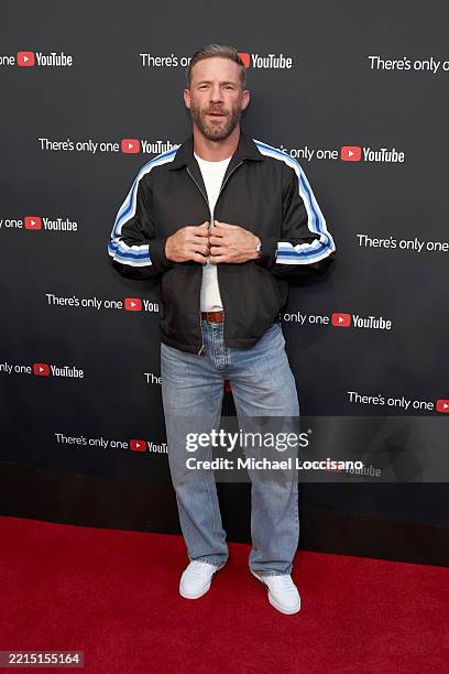 Julian Edelman attends YouTube Brandcast 2025 at David Geffen Hall on May 14, 2025 in New York City.