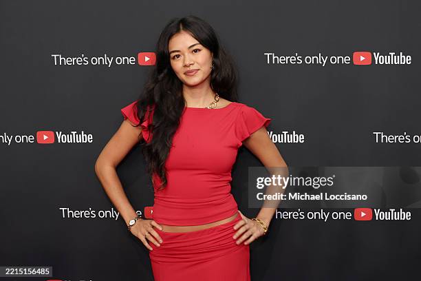 Ashley Alexander attends YouTube Brandcast 2025 at David Geffen Hall on May 14, 2025 in New York City.