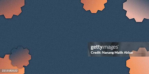 geometric grain background - brown dust cloud stock illustrations