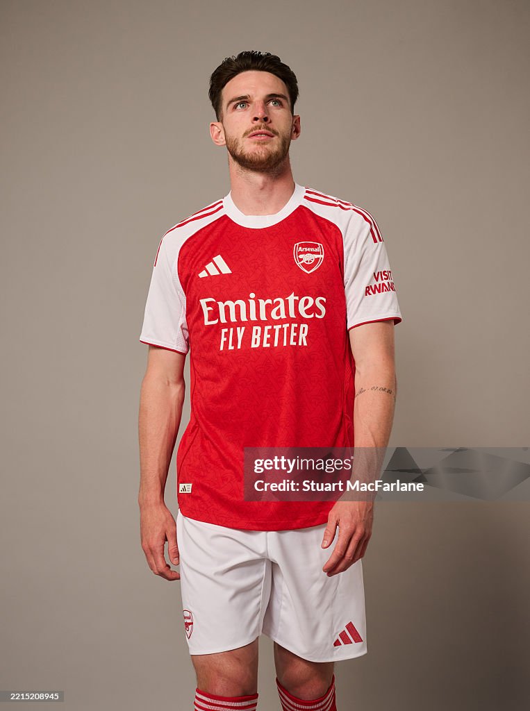 Arsenal Kit Rice Declan Rice of Arsenal at Emirates Stadium on May 15, 2025 in London ...