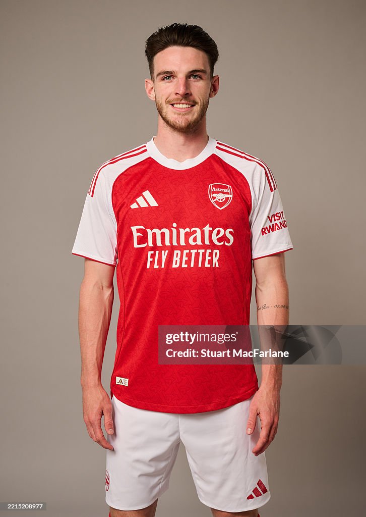Arsenal Kit Rice Declan Rice of Arsenal at Emirates Stadium on May 15, 2025 in London ...