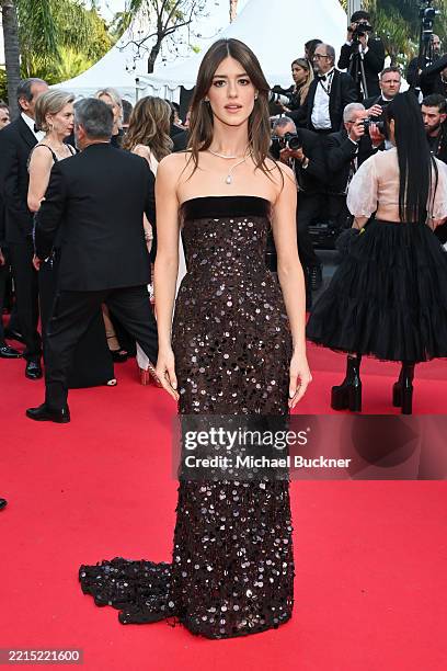 Daisy Edgar-Jones at "The Phoenician Scheme" Premiere during the 78th Cannes Film Festival at Palais des Festivals on May 18, 2025 in Cannes, France.