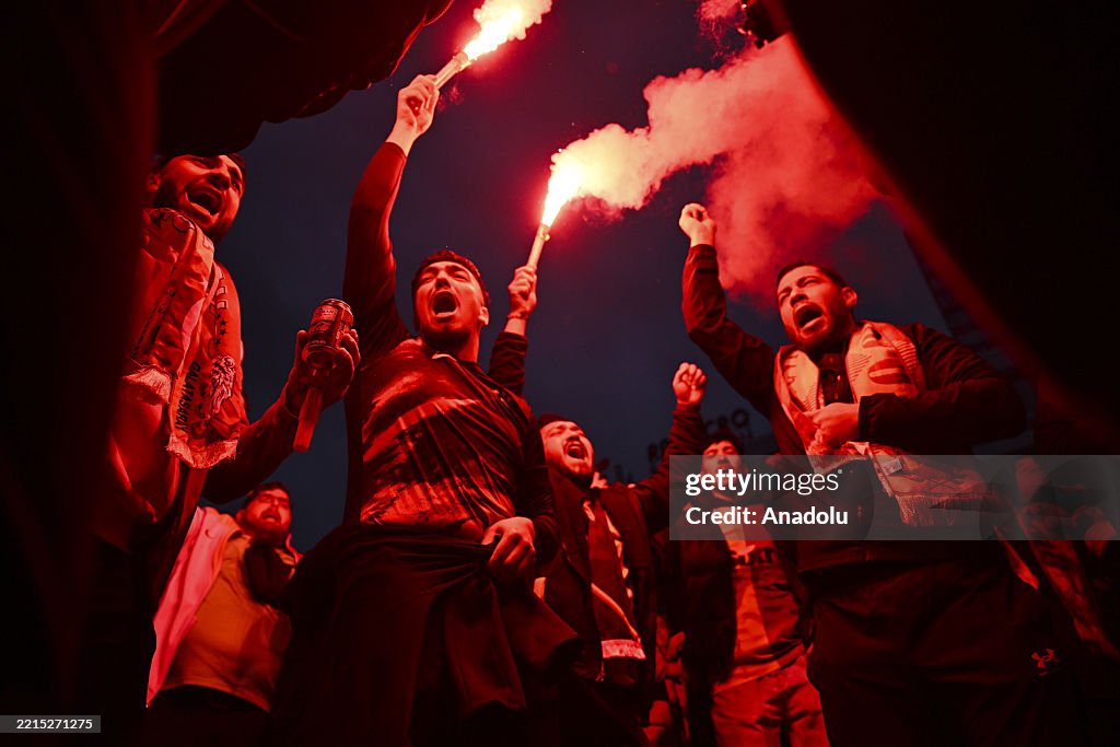 Galatasaray Fans Celebrate 2024-2025 Turkish Super Lig Title in Berlin