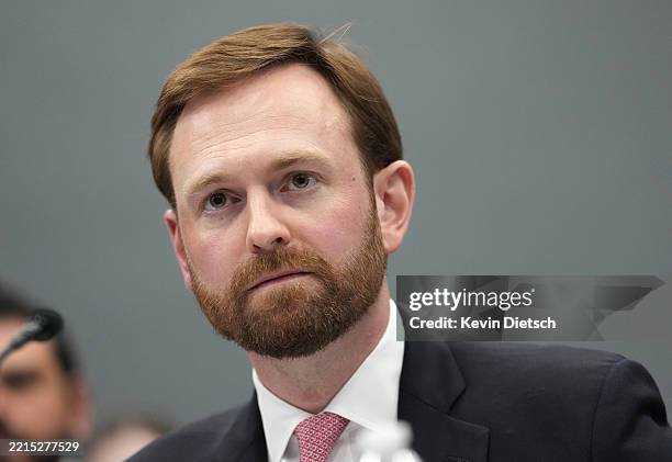 Federal Trade Commission Chairman Andrew Ferguson testifies before the House Appropriations Committee Subcommittee on Financial Services and General...