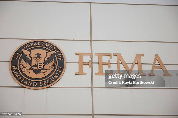 The Federal Emergency Management Agency building is seen on May 15, 2025 in Washington, DC. According to an internal agency review obtained by CNN,...