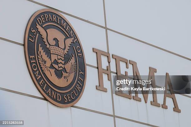 The Federal Emergency Management Agency building is seen on May 15, 2025 in Washington, DC. According to an internal agency review obtained by CNN,...