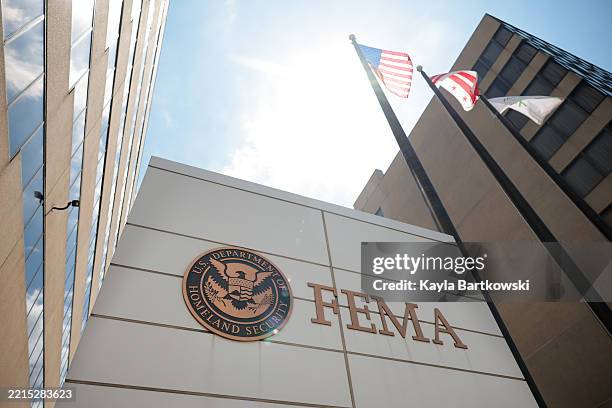 The Federal Emergency Management Agency building is seen on May 15, 2025 in Washington, DC. According to an internal agency review obtained by CNN,...