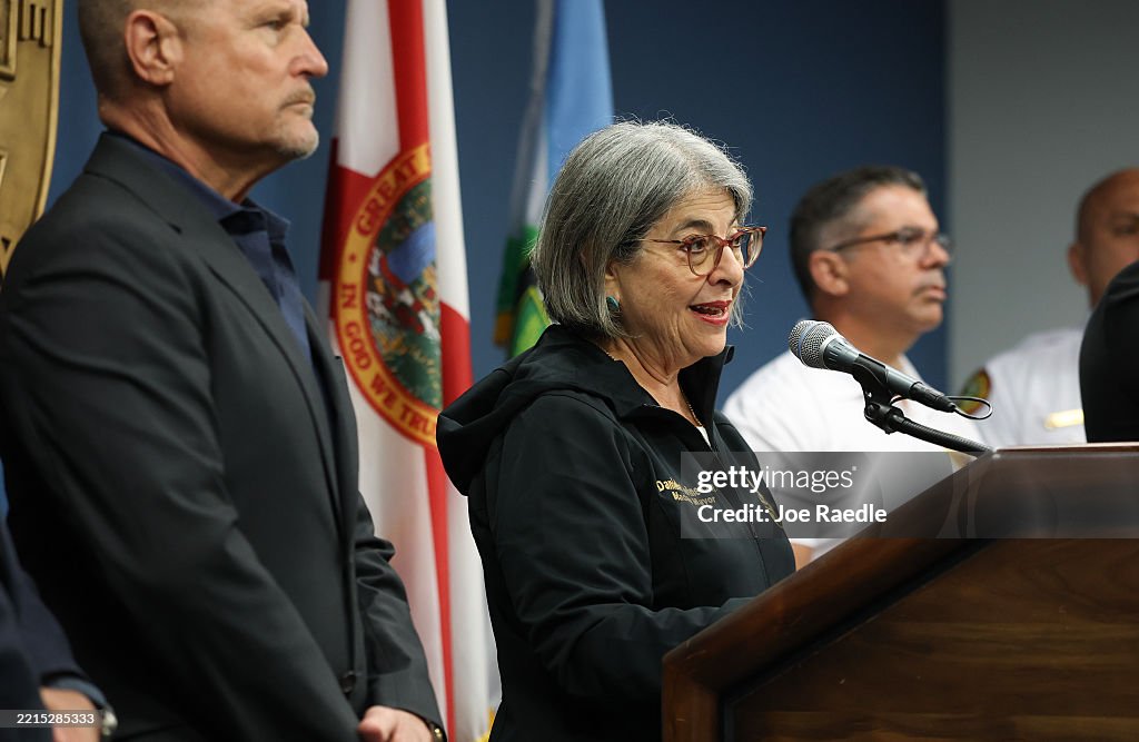 Miami-Dade Mayor Daniella Levine Cava Holds Hurricane Preparedness News Conference