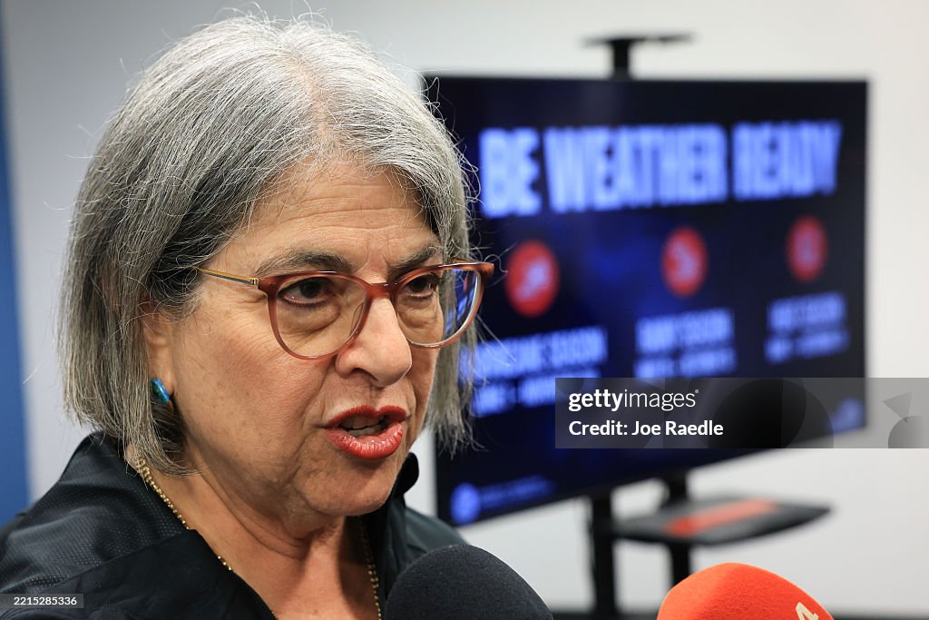 Miami-Dade Mayor Daniella Levine Cava Holds Hurricane Preparedness News Conference