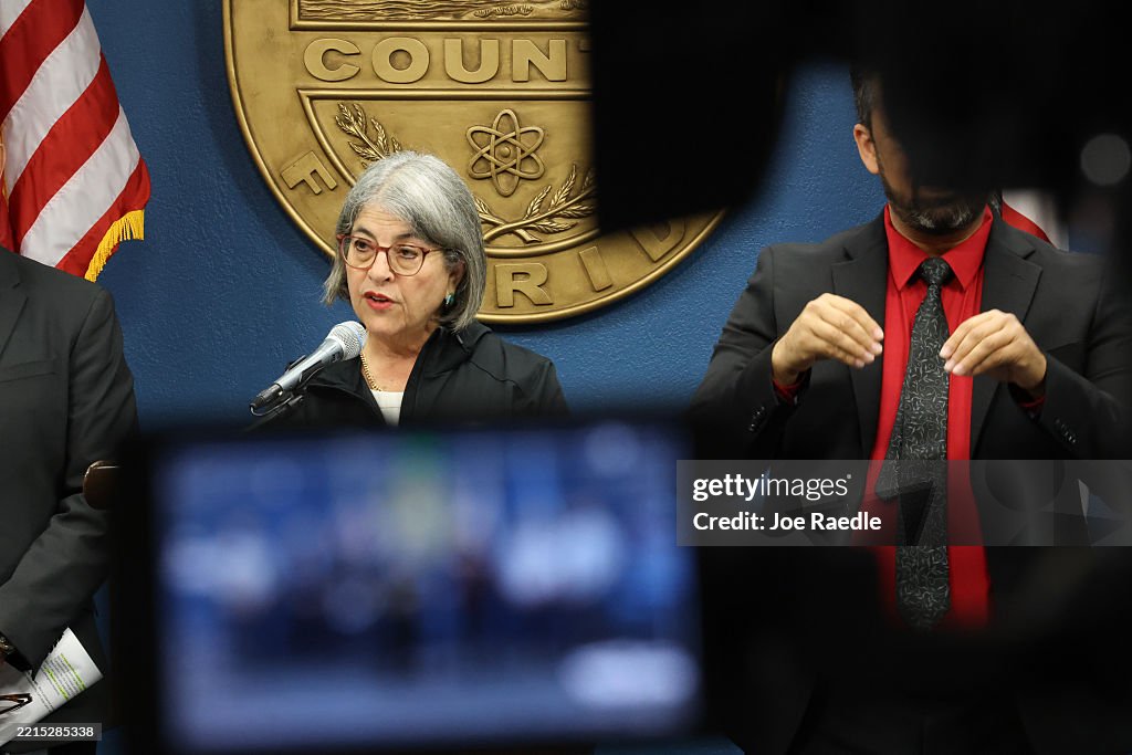 Miami-Dade Mayor Daniella Levine Cava Holds Hurricane Preparedness News Conference