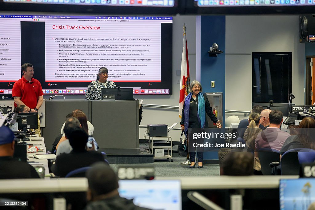 Miami-Dade Mayor Daniella Levine Cava Holds Hurricane Preparedness News Conference