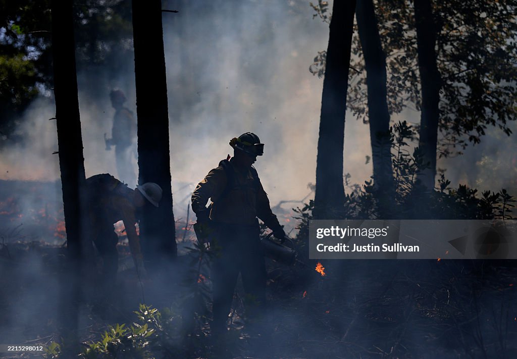 Controlled Burns In California Aim To Mitigate Wildfire Spread