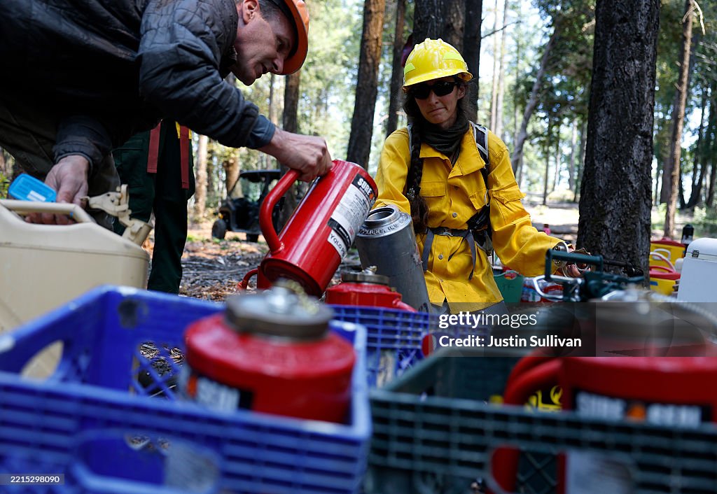 Controlled Burns In California Aim To Mitigate Wildfire Spread