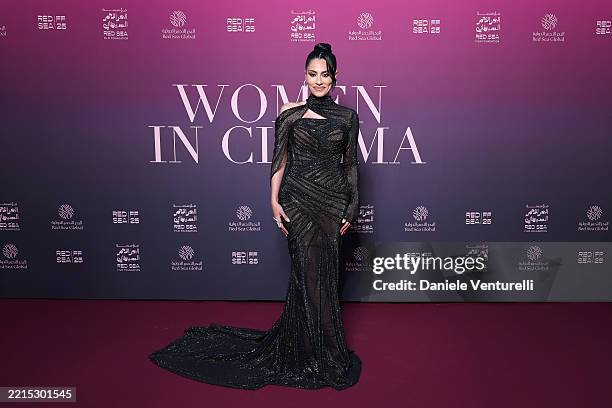 Elham Ali attends the Red Sea Film Foundation's "Women In Cinema" Gala at Hotel du Cap-Eden-Roc on May 15, 2025 in Cap d'Antibes, France.