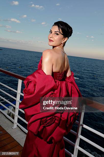 Jacqueline Fernandez attends the Red Sea Film Foundation's "Women In Cinema" Gala at Hotel du Cap-Eden-Roc on May 15, 2025 in Cap d'Antibes, France.