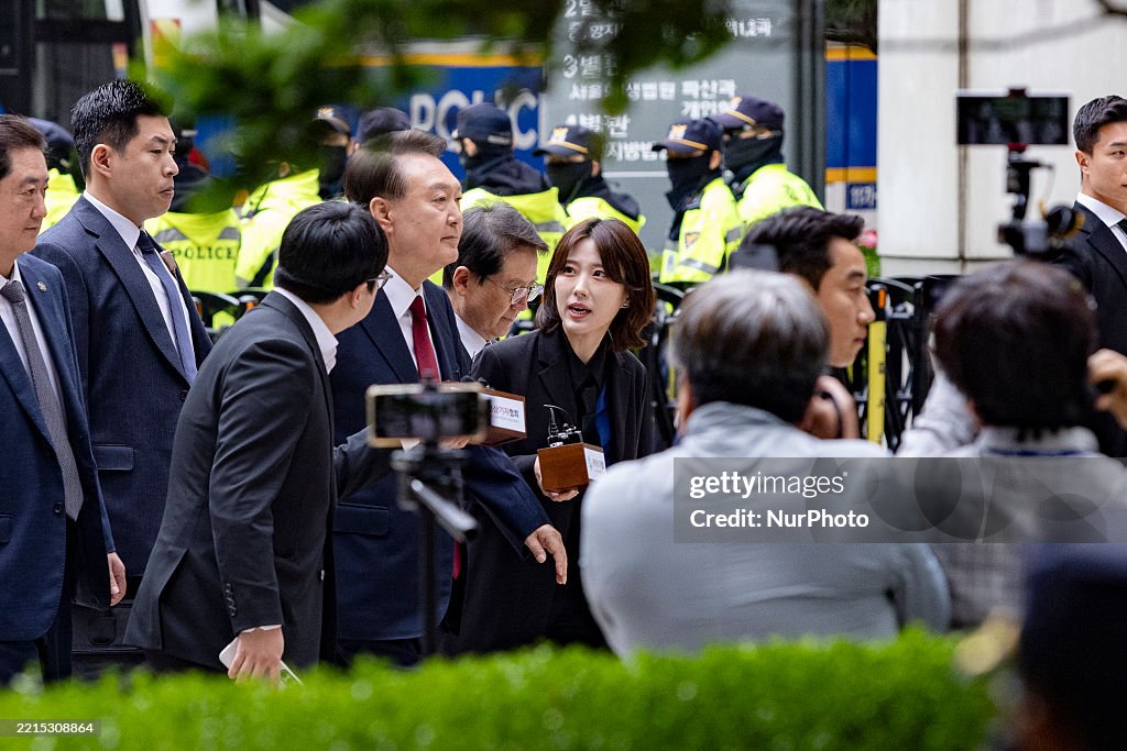 Yoon Suk-yeol Appears At Court For Insurrection Trial Without Comment