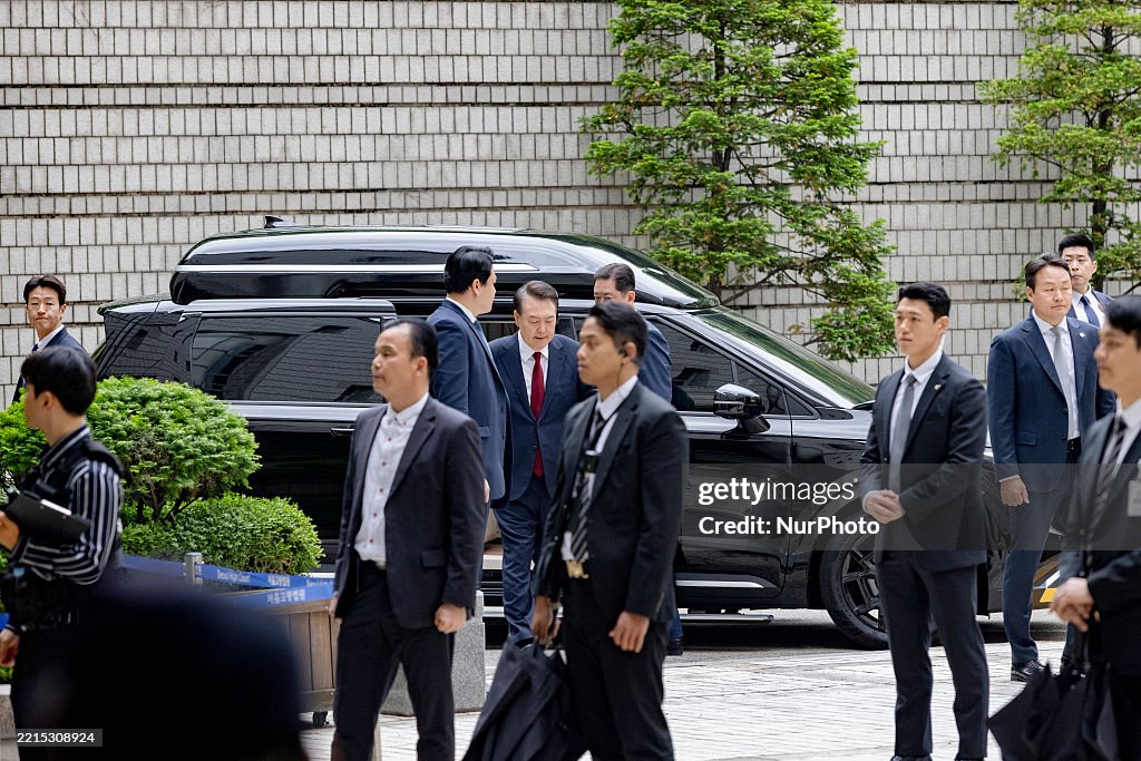 Yoon Suk-yeol Appears At Court For Insurrection Trial Without Comment