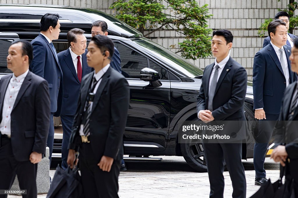 Yoon Suk-yeol Appears At Court For Insurrection Trial Without Comment
