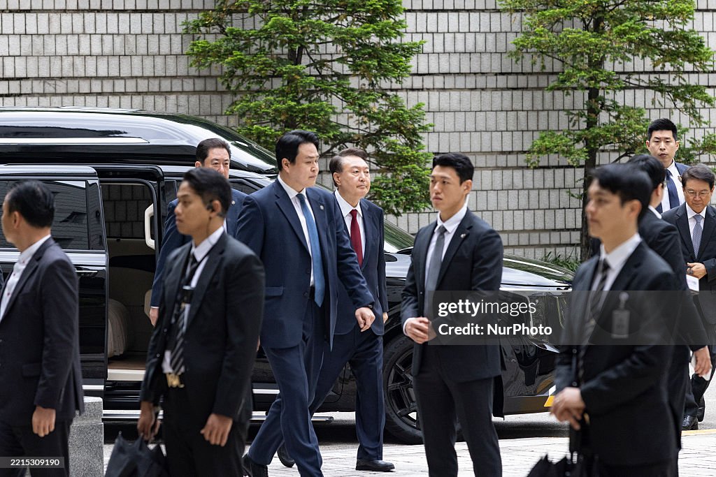 Yoon Suk-yeol Appears At Court For Insurrection Trial Without Comment