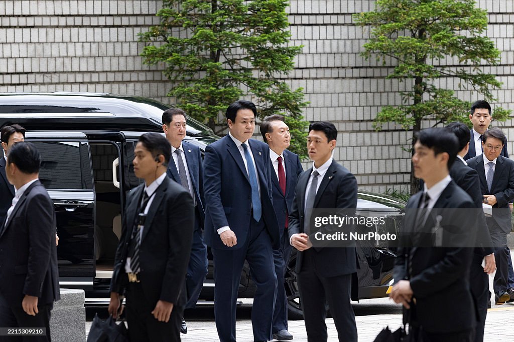 Yoon Suk-yeol Appears At Court For Insurrection Trial Without Comment