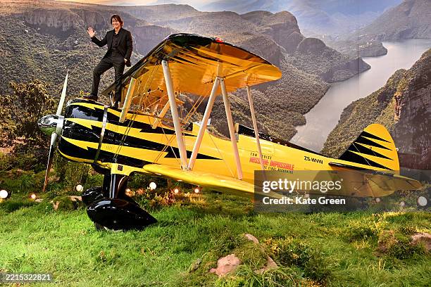 Tom Cruise attends the Global Premiere Red Carpet in support of "Mission: Impossible - The Final Reckoning" at Leicester Square on May 15 in London,...