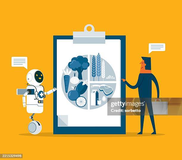 healthy eating - businessman - corporate wellness program stock illustrations