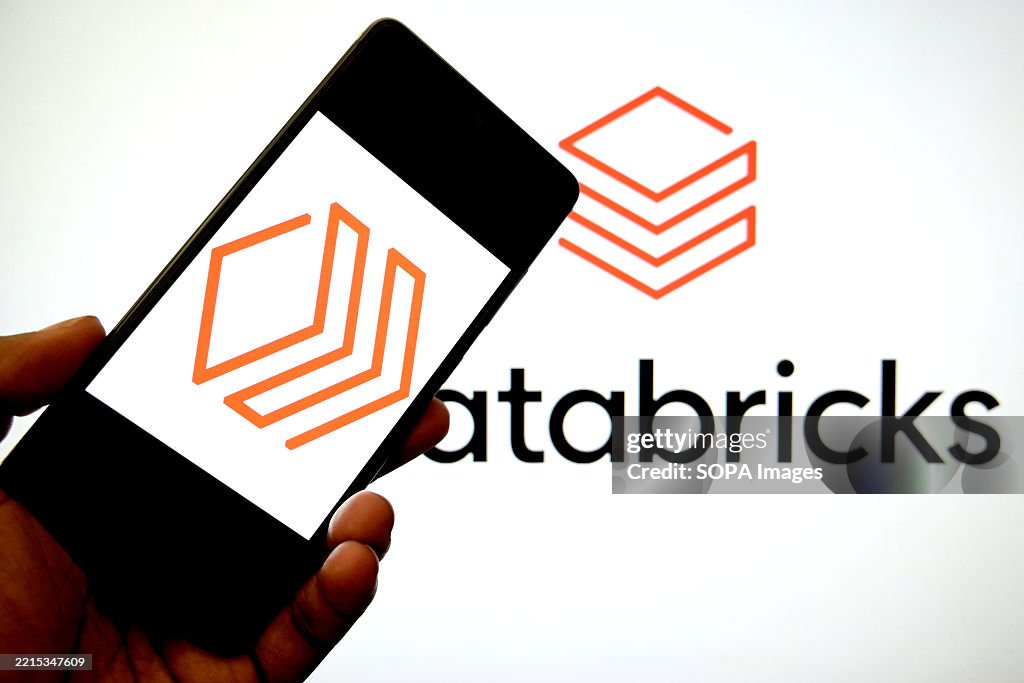 Databricks Devconnect Logo In this photo illustration, a Databricks logo is seen displayed on a ...