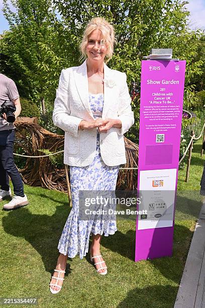 Penny Lancaster attends The RHS Chelsea Flower Show 2025 on May 19, 2025 in London, England..