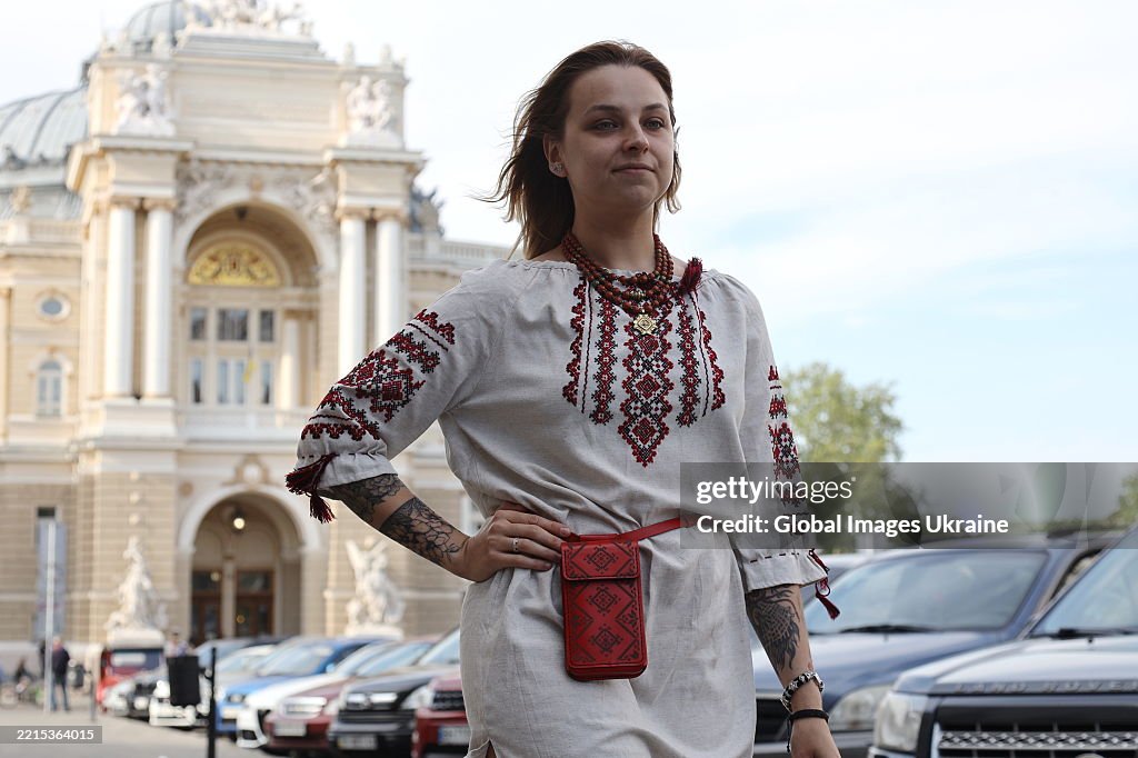 Ukrainian Vyshyvanka Day In Odesa
