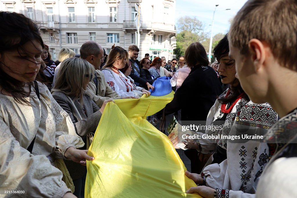 Ukrainian Vyshyvanka Day In Odesa