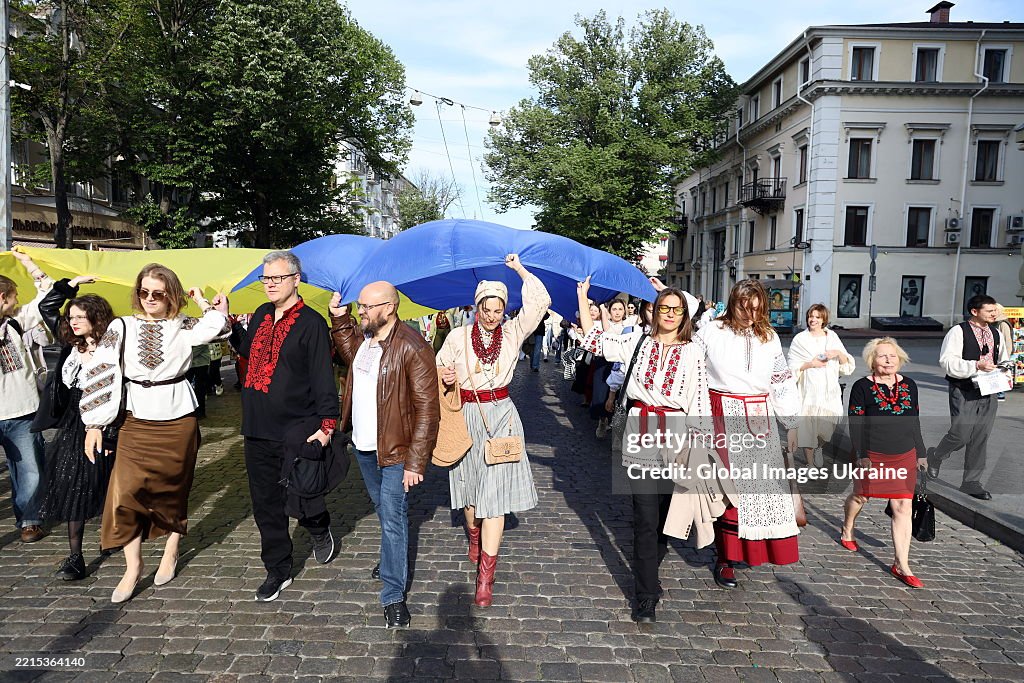 Ukrainian Vyshyvanka Day In Odesa