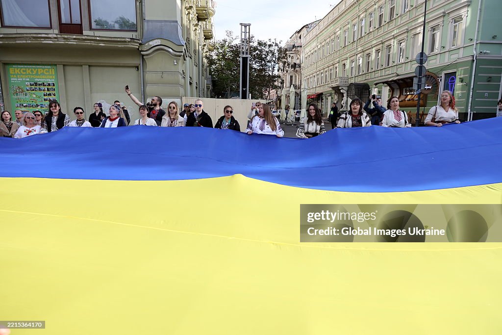 Ukrainian Vyshyvanka Day In Odesa