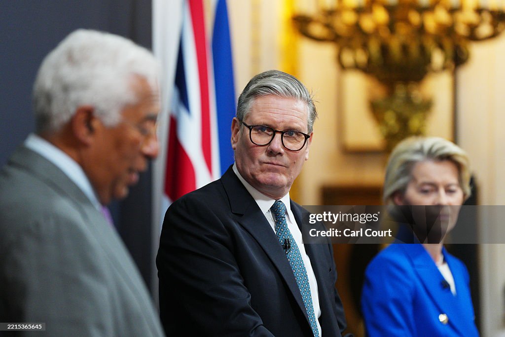 Prime Minister Keir Starmer Hosts UK-EU Summit In London