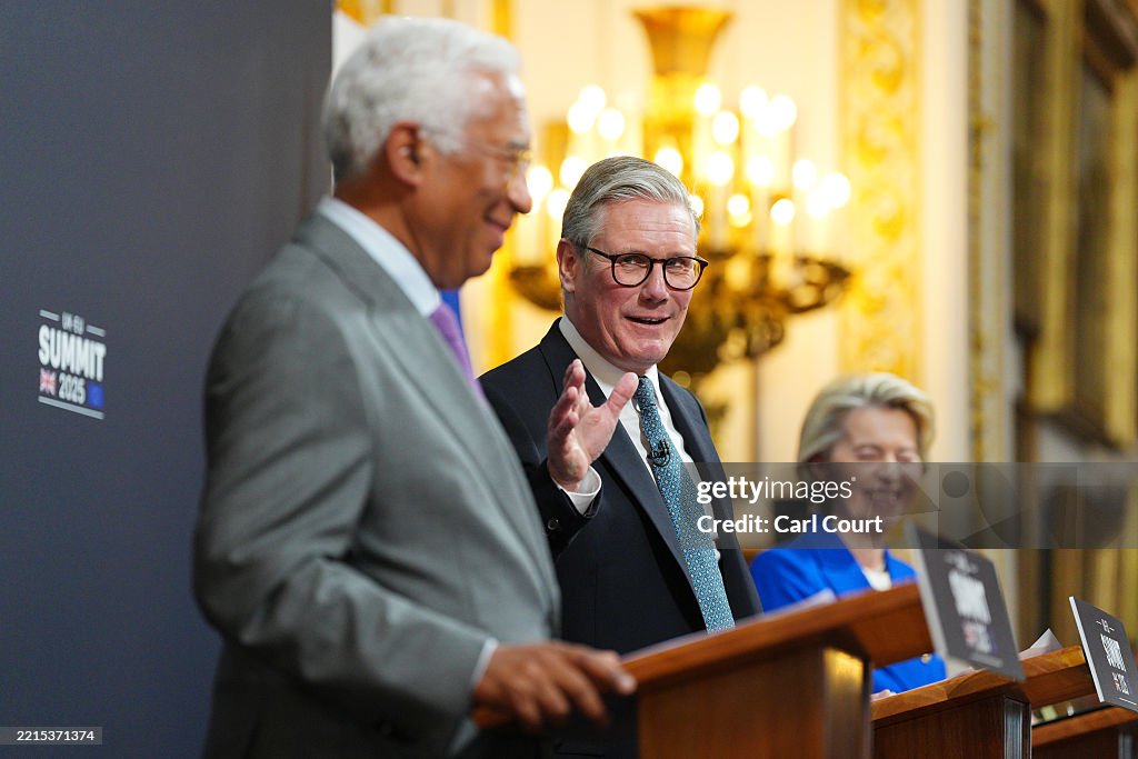Prime Minister Keir Starmer Hosts UK-EU Summit In London